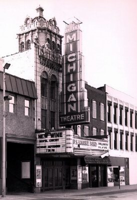 Michigan Theatre - Vintage Pic (newer photo)